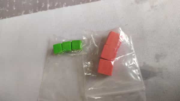 Cubes en mousse