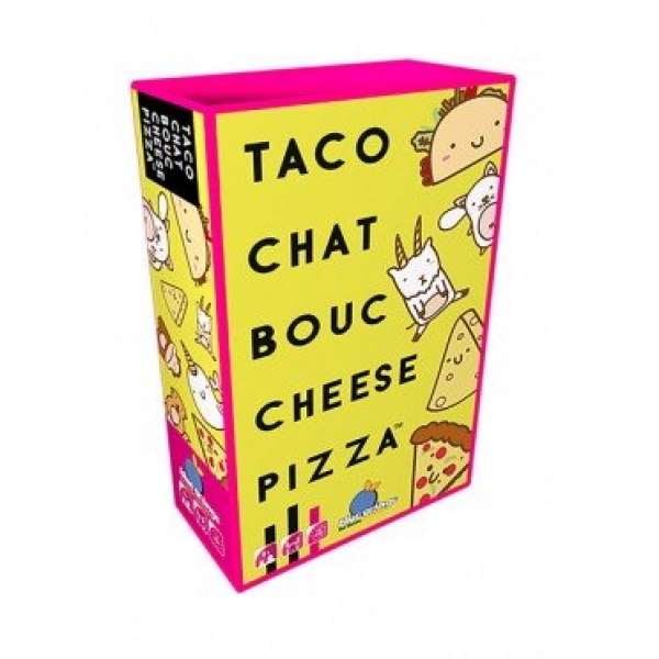 Taco chat bouc cheese pizza