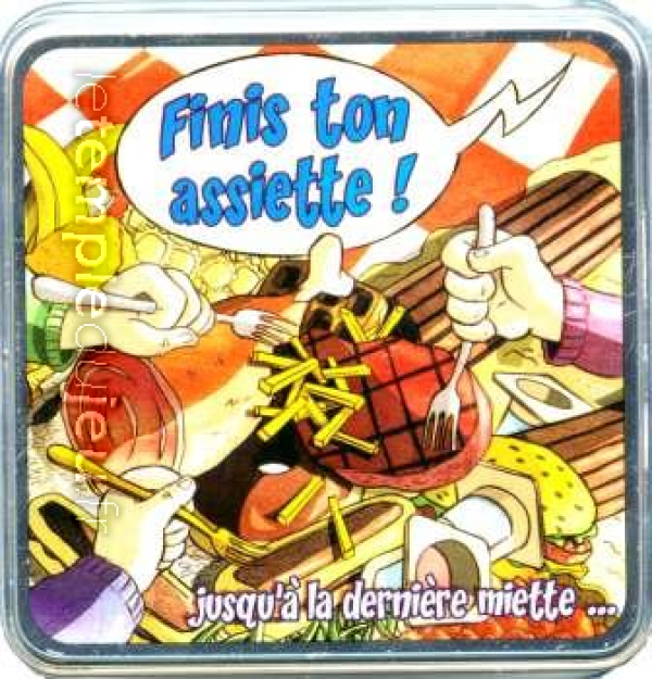 Finis ton assiette!