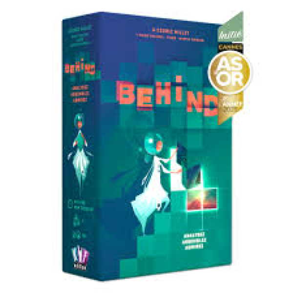 Behind