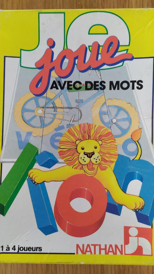 Je joue avec des mots