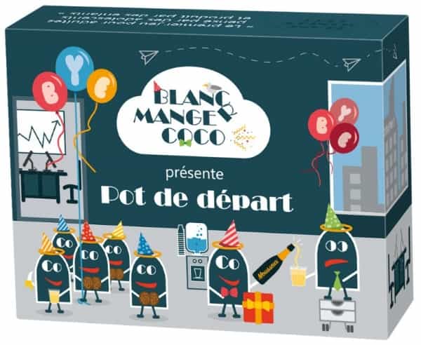 Blanc manger coco-Pot de départ