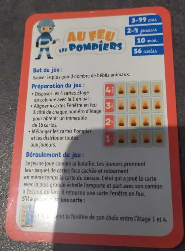 Au feu les pompiers
