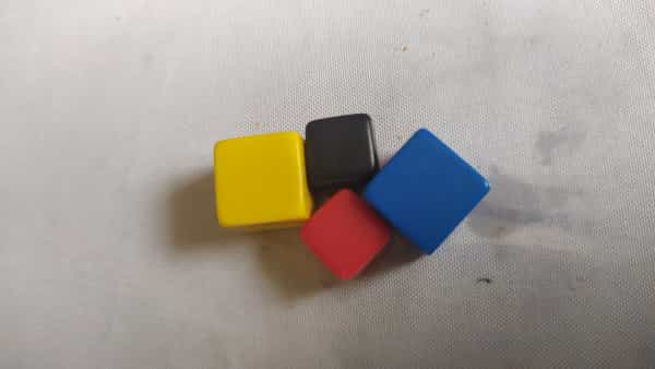 Cubes en plastique