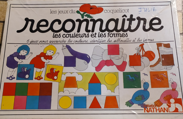 Reconnaitre les couleurs...