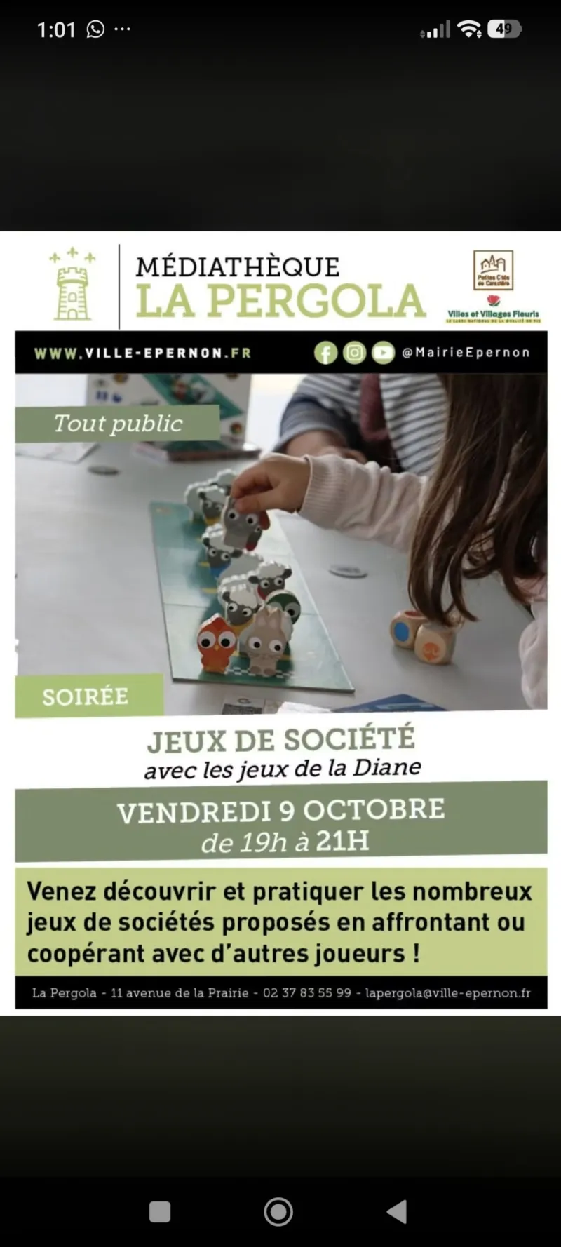 Animation jeux La Pergola