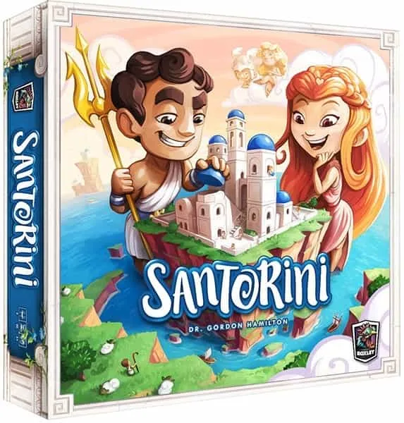 Boîte du jeu Santorini