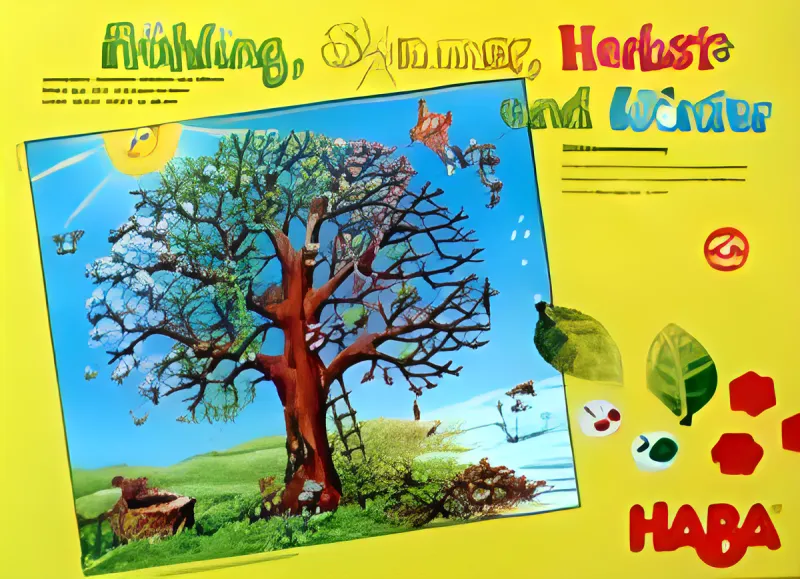 Boîte du jeu Printemps, été, automne, hiver