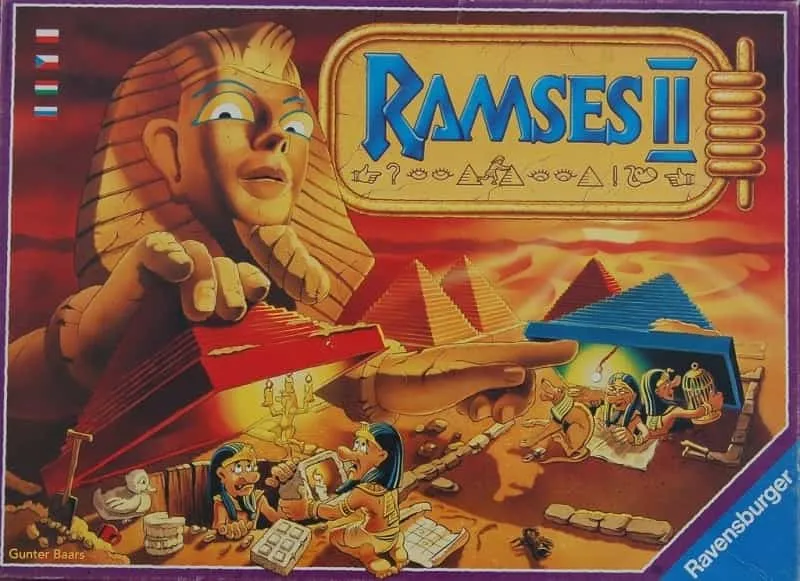 Boîte du jeu Ramses II