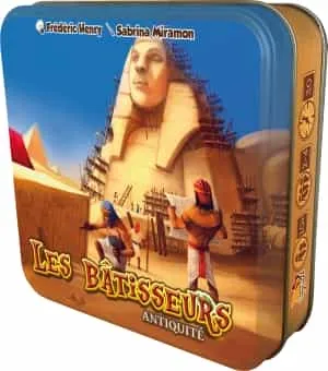 Boîte du jeu Les bâtisseurs-Antiquité
