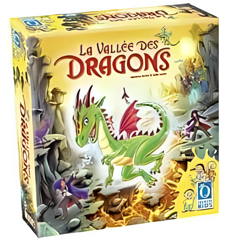 Boîte du jeu La vallée des dragons
