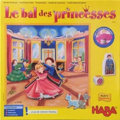 Boîte du jeu Le bal des princesses