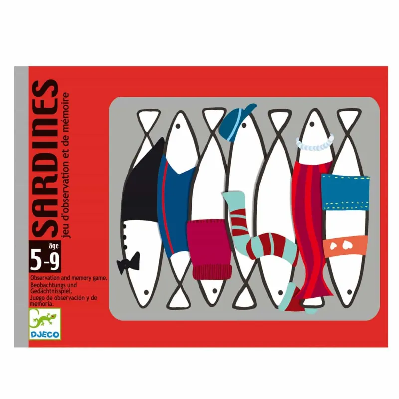 Boîte du jeu Sardines