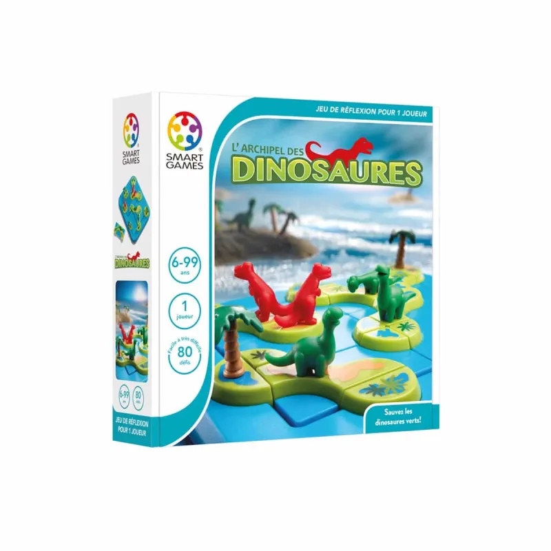 Boîte du jeu L'archipel des dinosaures