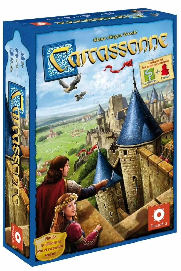 Boîte du jeu Carcassonne