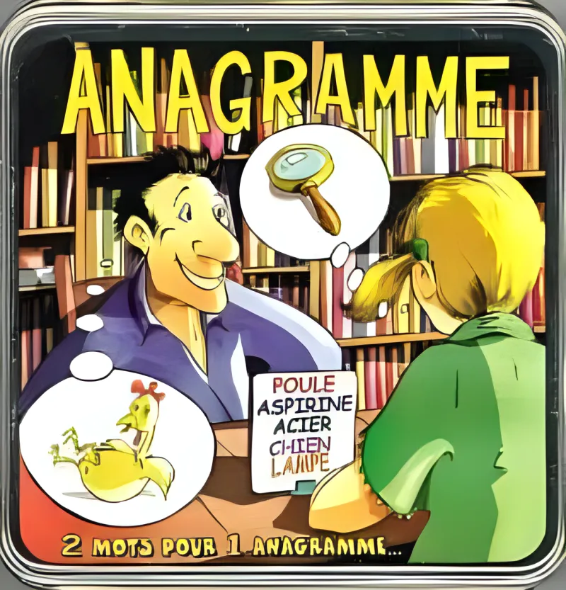 Boîte du jeu Anagramme