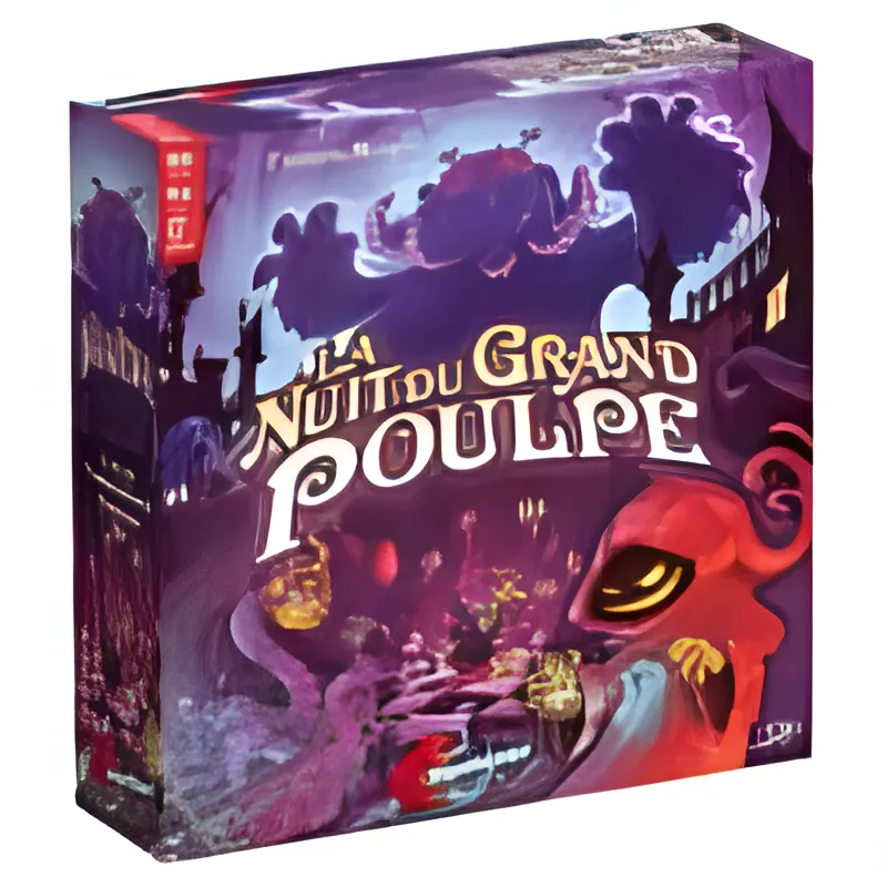 Boîte du jeu La nuit du grand poulpe
