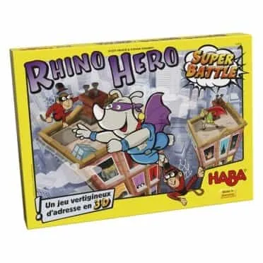 Boîte du jeu Rhino Hero Super battle