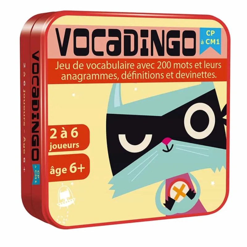 Boîte du jeu Vocadingo CP au CM1