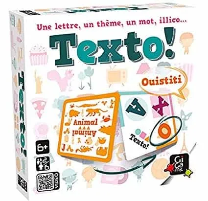 Boîte du jeu Texto!