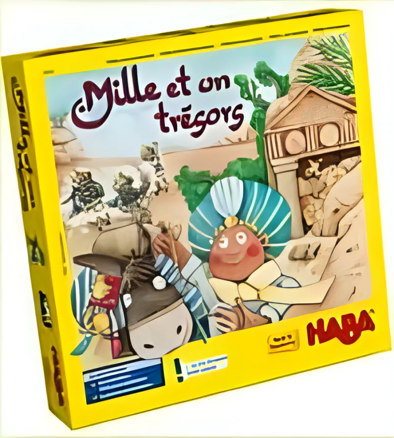 Boîte du jeu Mille et un trésors