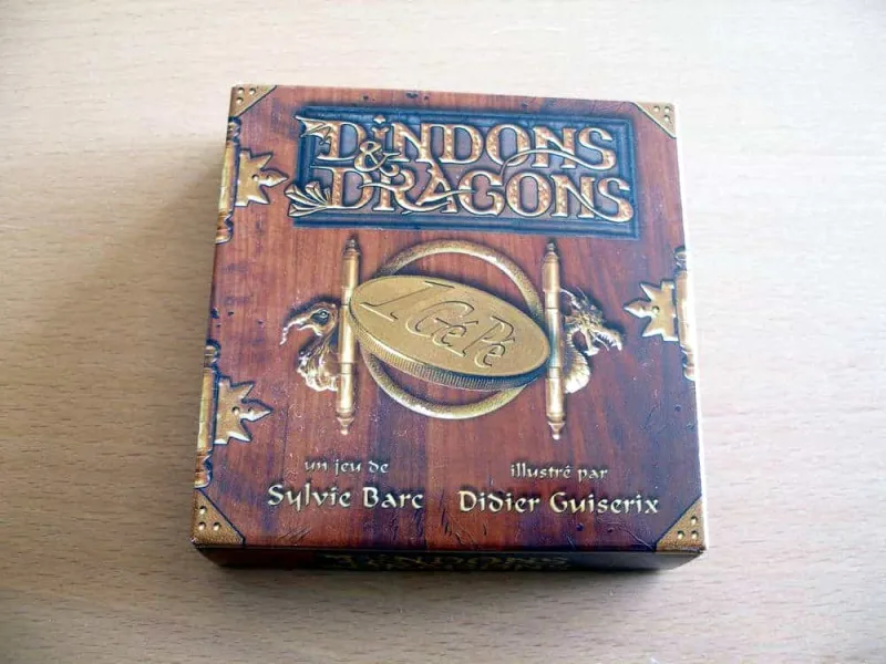 Boîte du jeu Dindons et dragons