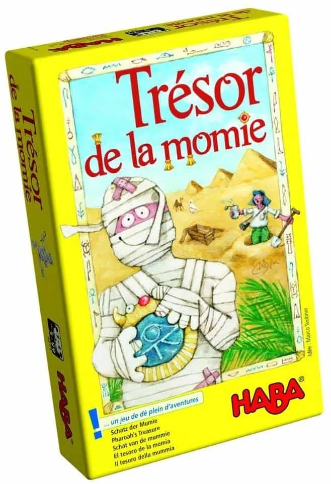 Boîte du jeu Trésor de la momie