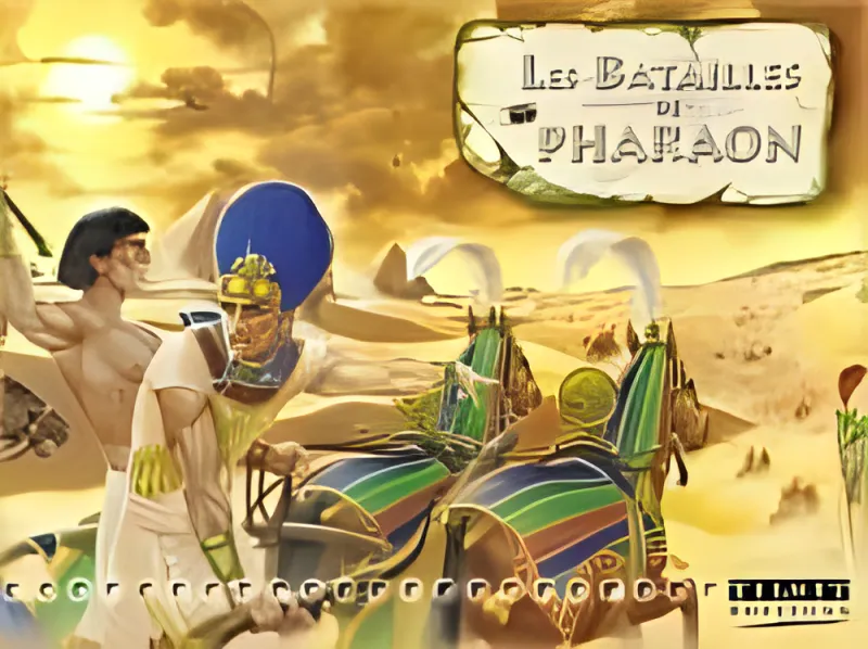 Boîte du jeu Les batailles de Pharaon