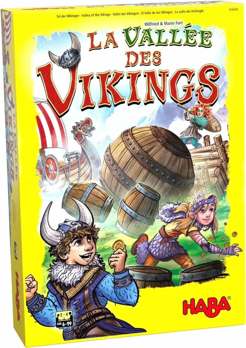 Boîte du jeu La vallée des vikings