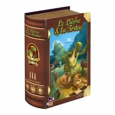 Boîte du jeu Le lièvre et la tortue