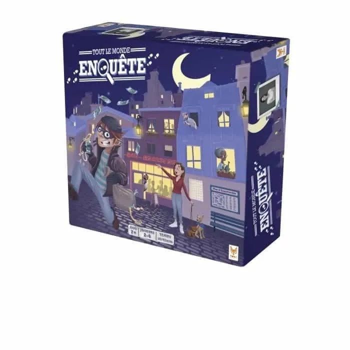 Boîte du jeu Tout le monde enquête