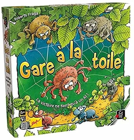 Boîte du jeu Gare à la toile