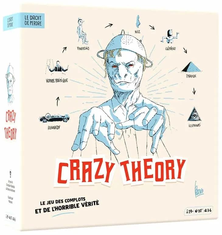 Boîte du jeu Crazy theory