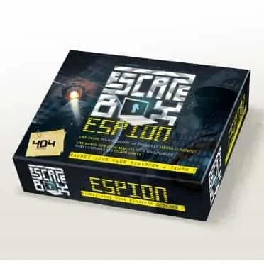 Boîte du jeu Escape box-Espion