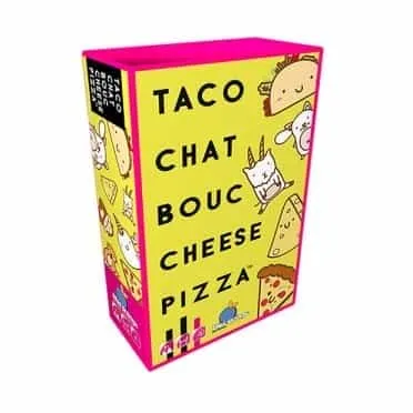 Boîte du jeu Taco chat bouc cheese pizza