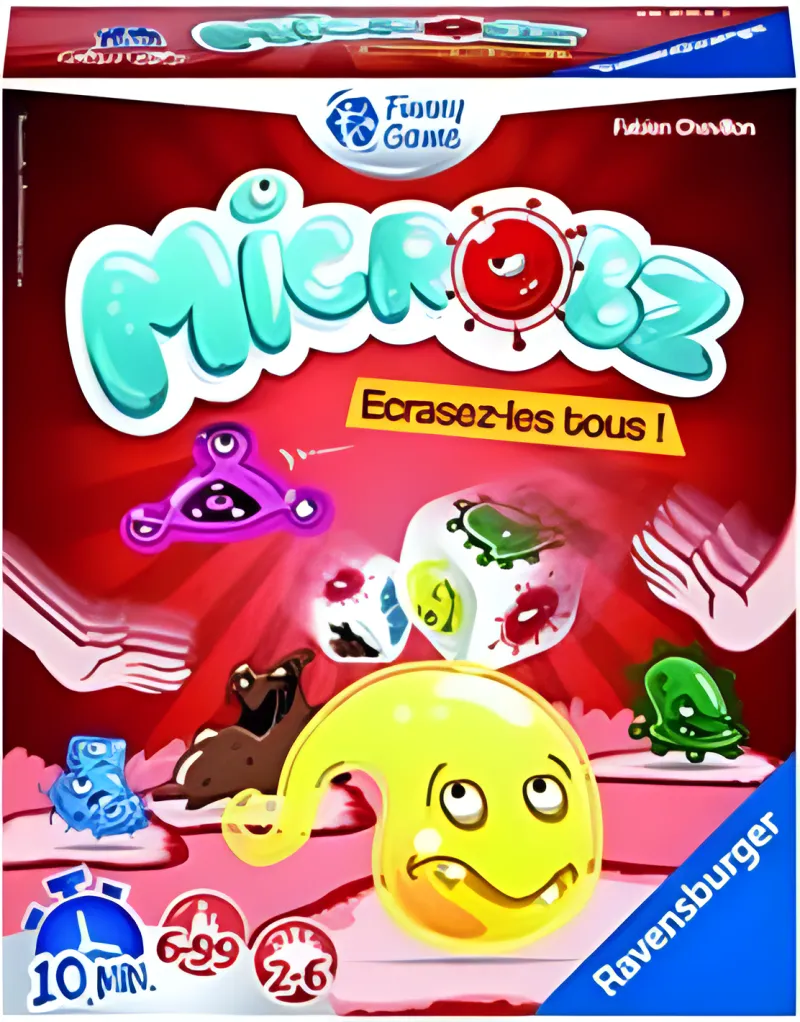 Boîte du jeu Microbz