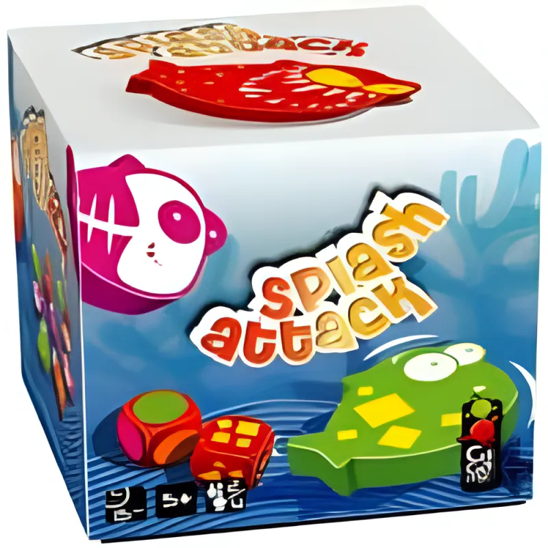 Boîte du jeu Splash attack