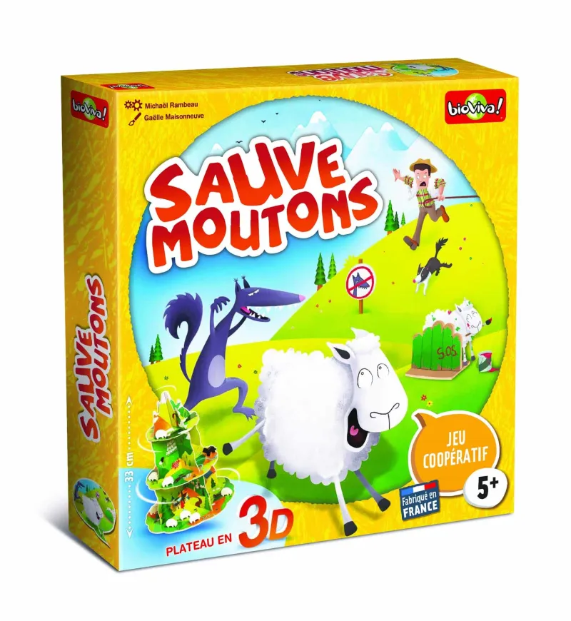 Boîte du jeu Sauve moutons