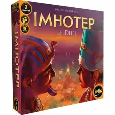 Boîte du jeu Imhotep-Le duel