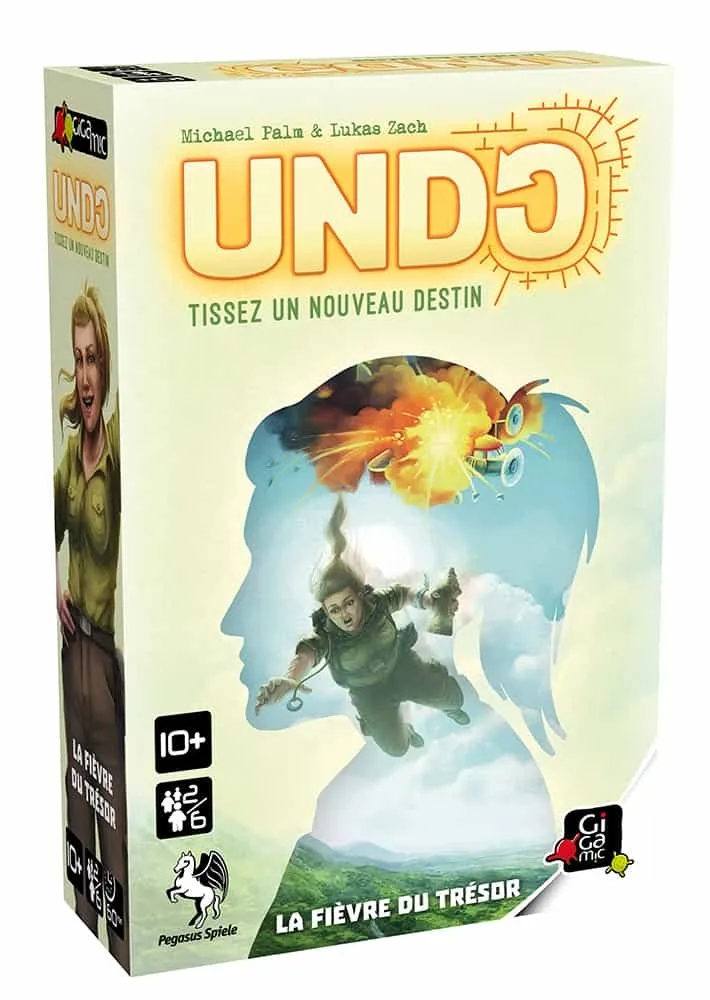 Boîte du jeu Undo-La fièvre du trésor