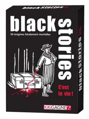 Boîte du jeu Black stories-C'est la vie!
