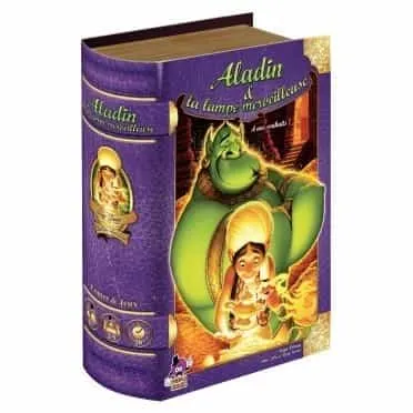 Boîte du jeu Aladin et la lampe merveilleuse