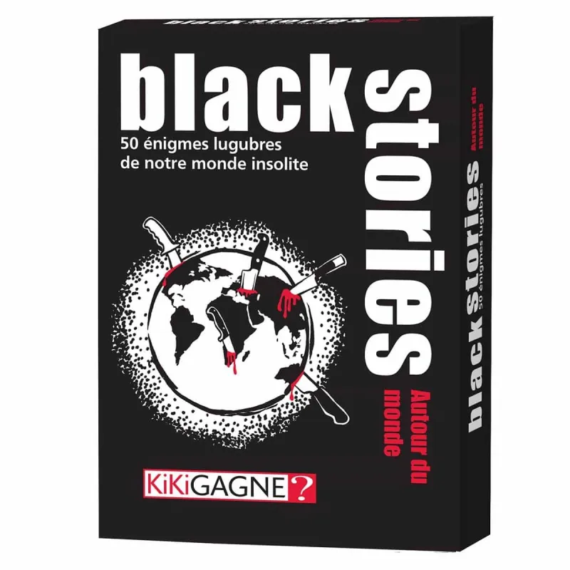 Boîte du jeu Black stories-Autour du monde