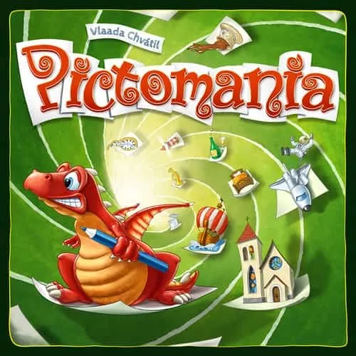 Boîte du jeu Pictomania