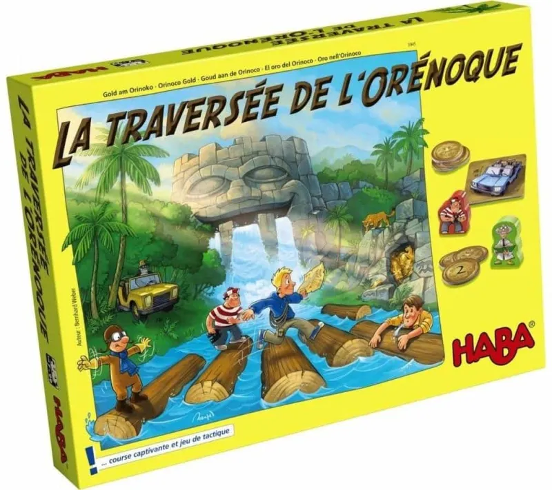 Boîte du jeu La traversée de l'Orénoque