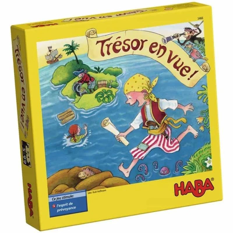 Boîte du jeu Trésor en vue!