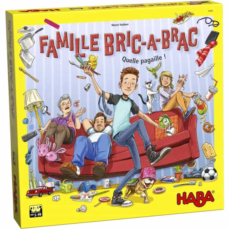 Boîte du jeu Famille bric-a-brac