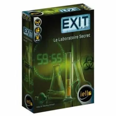 Boîte du jeu Exit-Le laboratoire secret