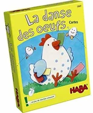 Boîte du jeu La danse des œufs-cartes