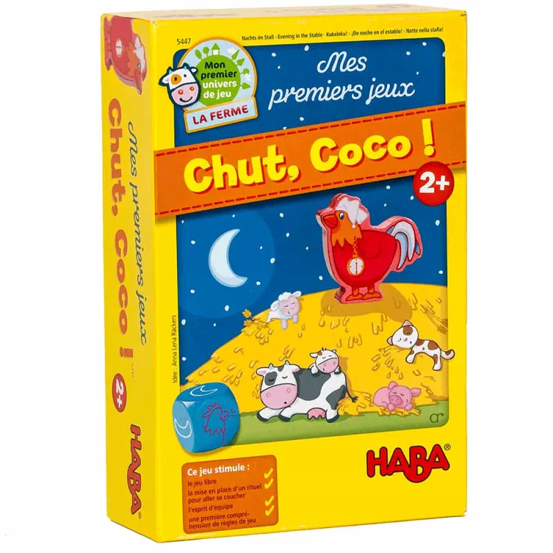 Boîte du jeu Chut, Coco!